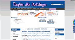 Desktop Screenshot of fizyka.dk
